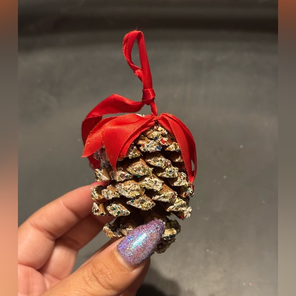 Vintage Pinecone Ornament